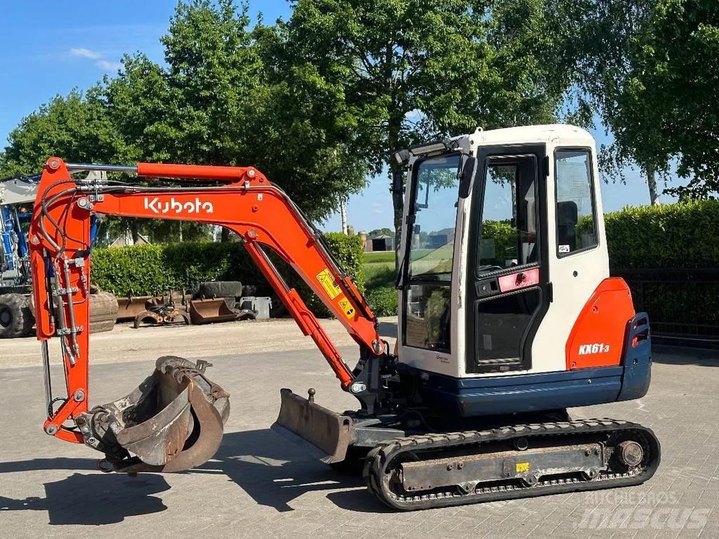 Kubota KX61-3 Miniescavatori