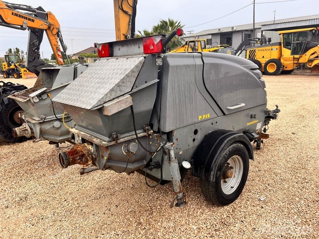 Putzmeister P 715 TD Autopompe per calcestruzzo