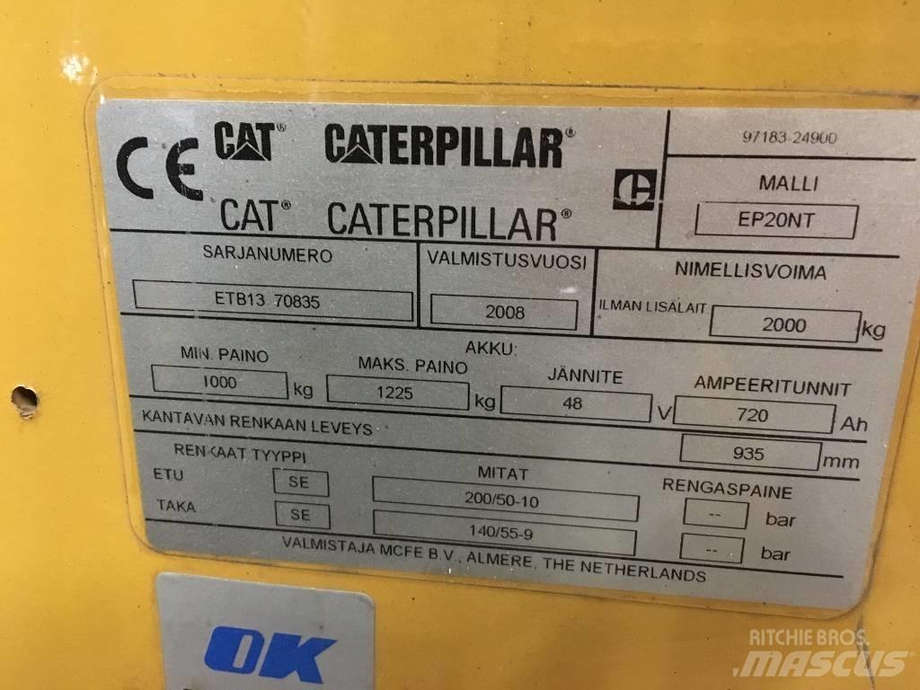 CAT EP 20 NT Carrelli elevatori elettrici