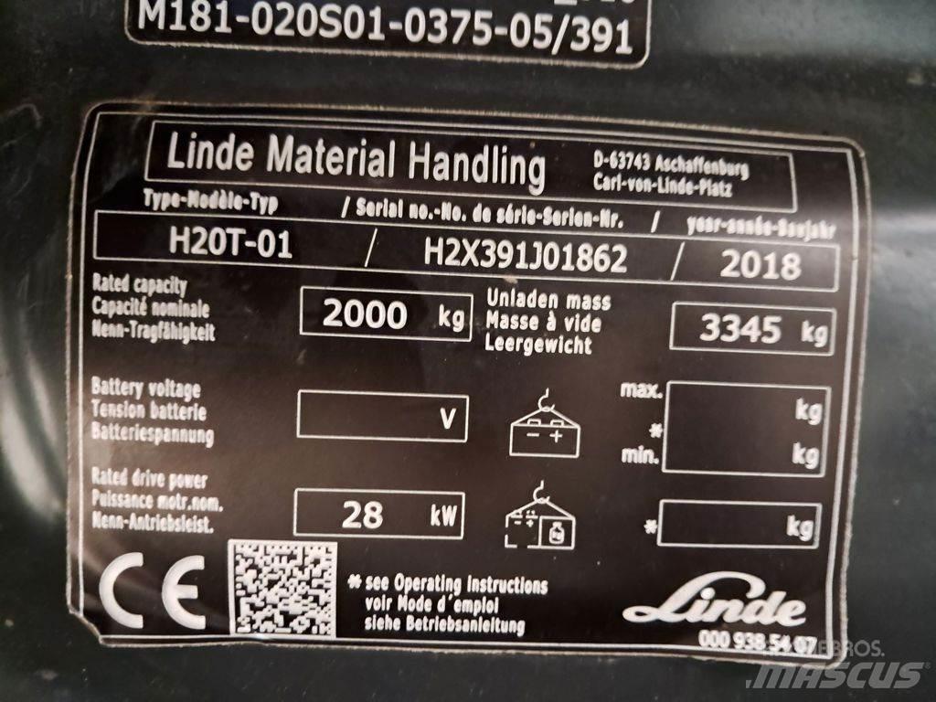 Linde H20T-01 Carrelli elevatori GPL