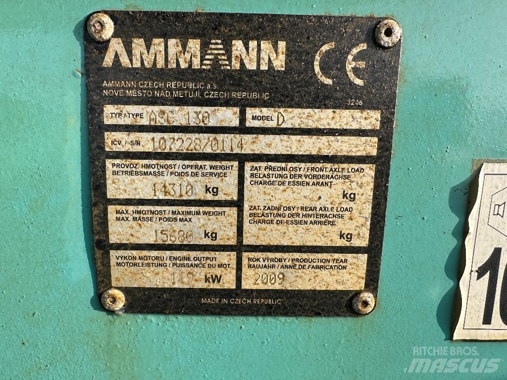 Ammann ASC 130 Rulli monotamburo