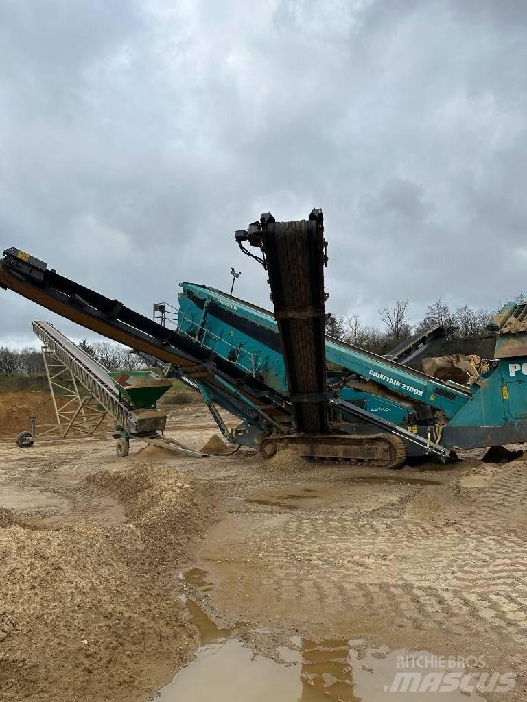 PowerScreen 2100X Vagli mobili