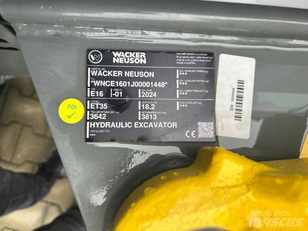 Wacker Neuson ET35 Escavatori cingolati