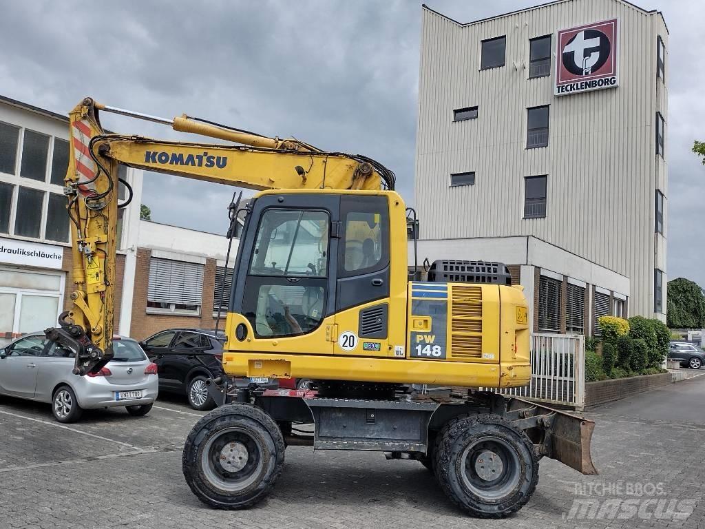 Komatsu PW 148-8 Escavatori gommati