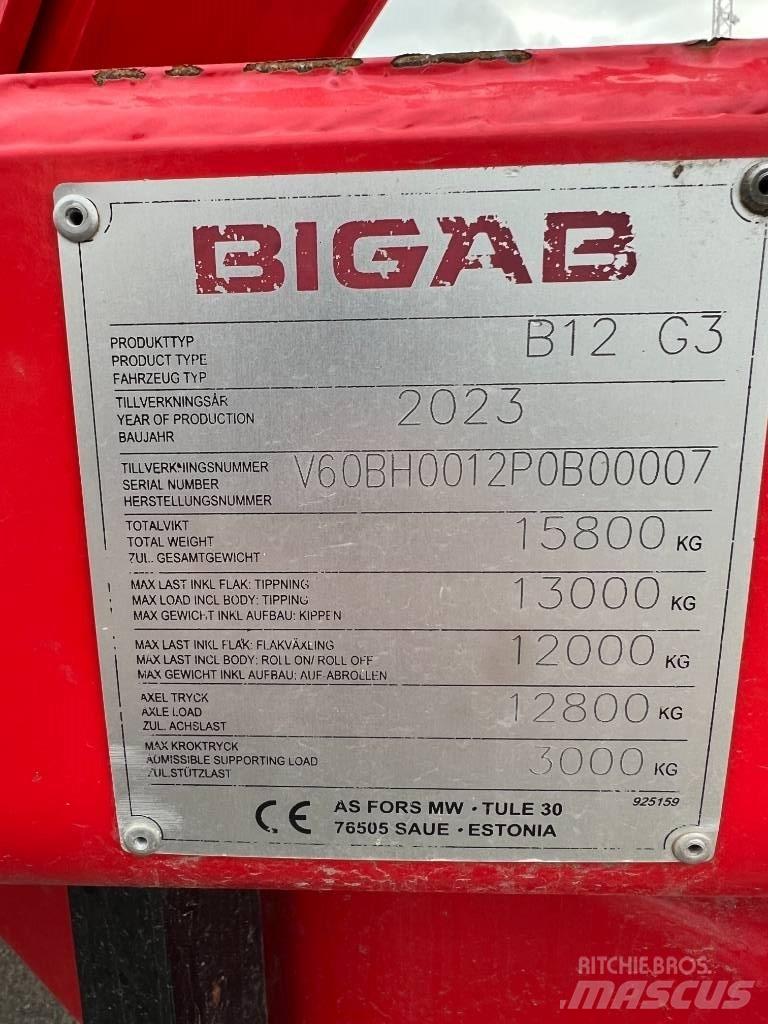 Bigab B 12 Rimorchi multiuso