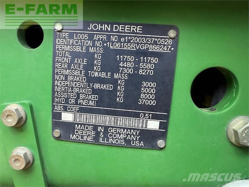 John Deere 6155r Trattori