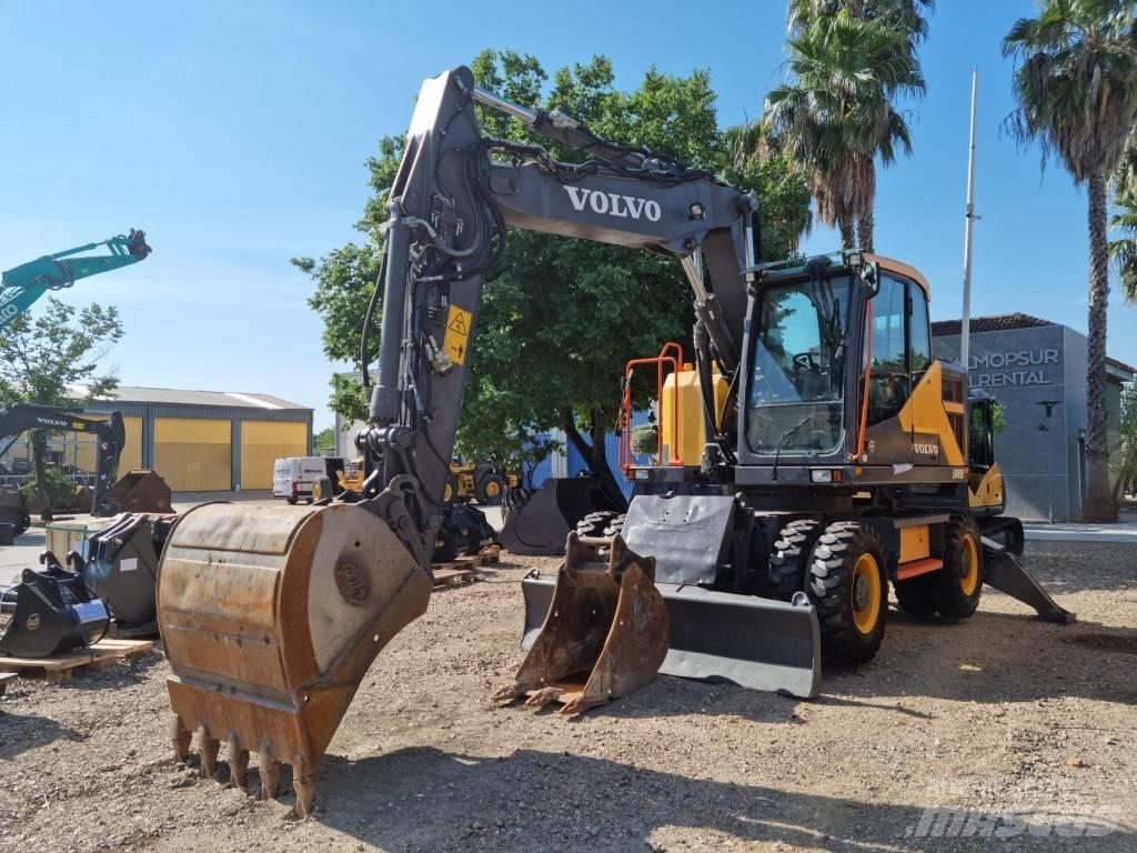 Volvo EWR 150 E Escavatori gommati