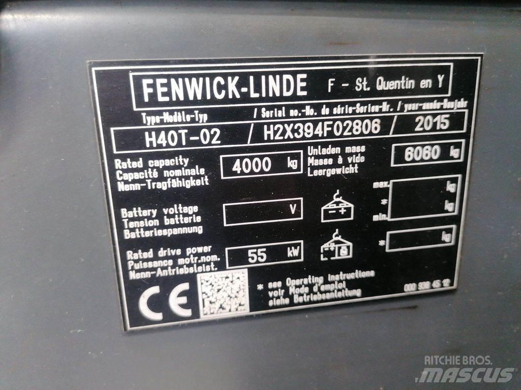 Linde H40T-02 Carrelli elevatori GPL