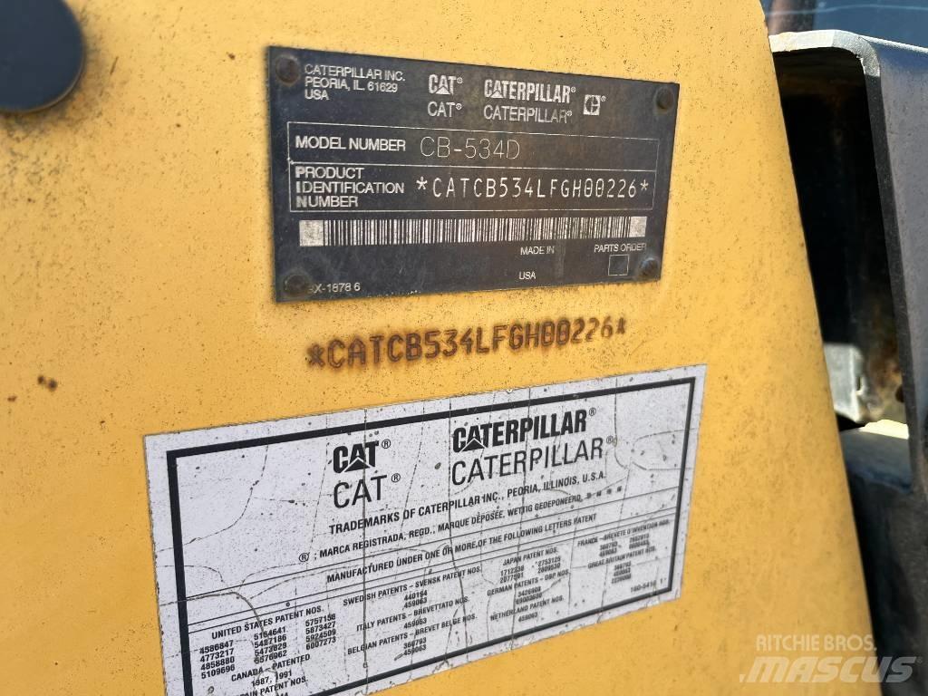 CAT CB 534 D Rulli a doppio tamburo