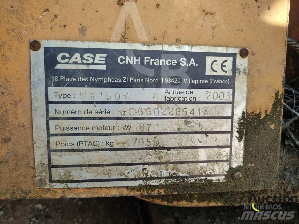 CASE WX 150 Escavatori gommati