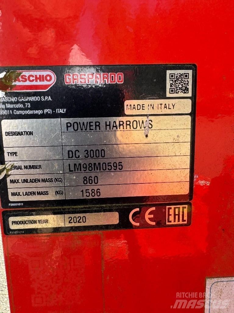 Maschio DC 3000 Erpici rotanti e motozappe