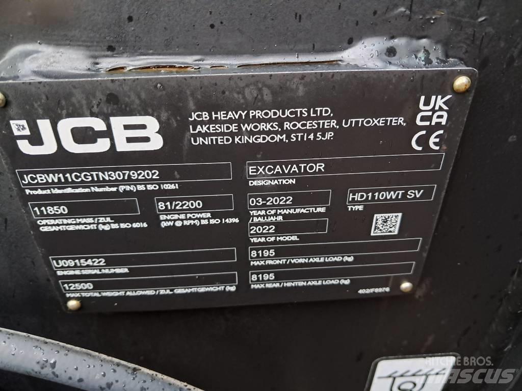 JCB HD110W Escavatori gommati