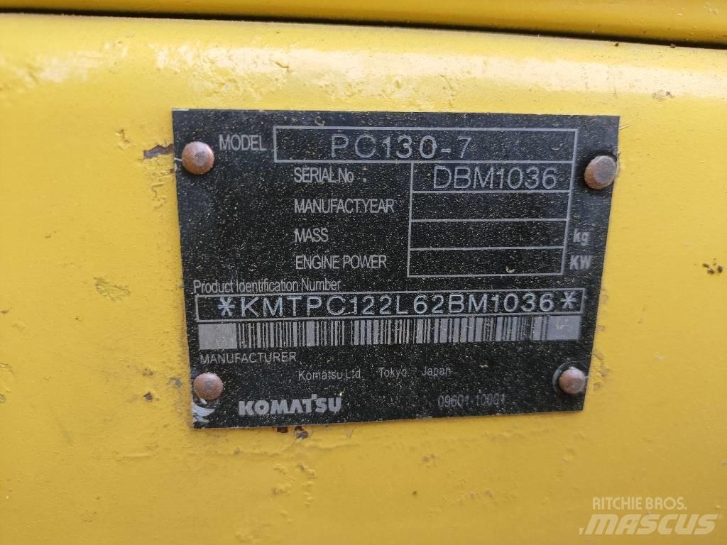 Komatsu PC130 Escavatori cingolati