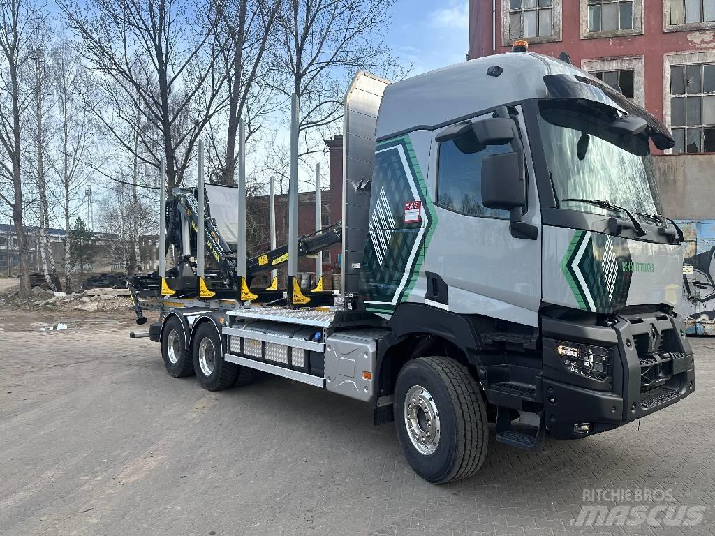 Renault Gama K 520 Camion trasporto legname