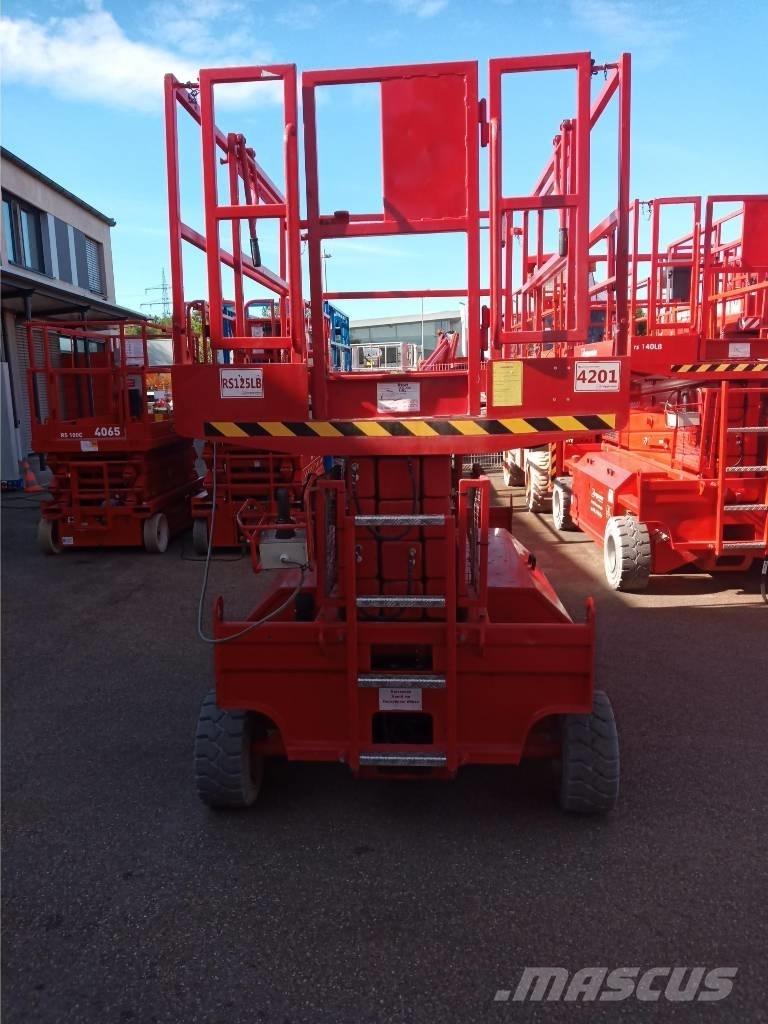 HAB S 125-16E 2WD Piattaforme a pantografo