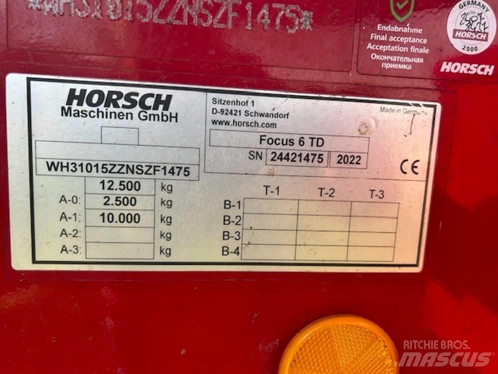 Horsch Focus 6 TD Seminatrici combinate