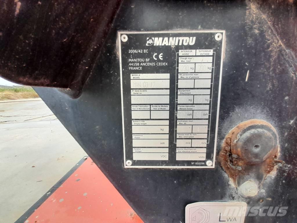 Manitou ManGo 12 Piattaforme a braccio articolato