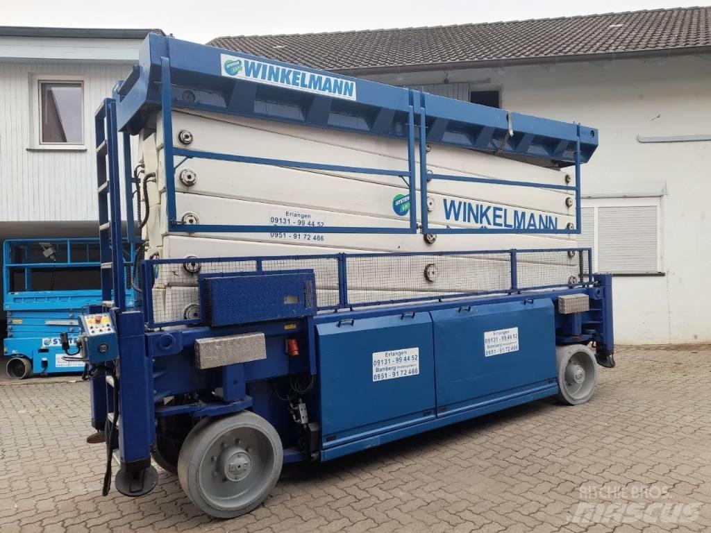 HAB S 280-12 E 4 WD Piattaforme a pantografo