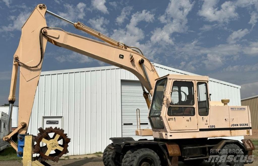 John Deere 595 Escavatori gommati