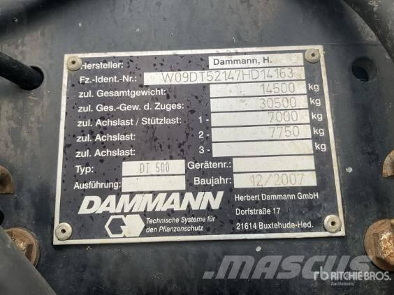 Dammann DT 5000 Irroratrici semoventi