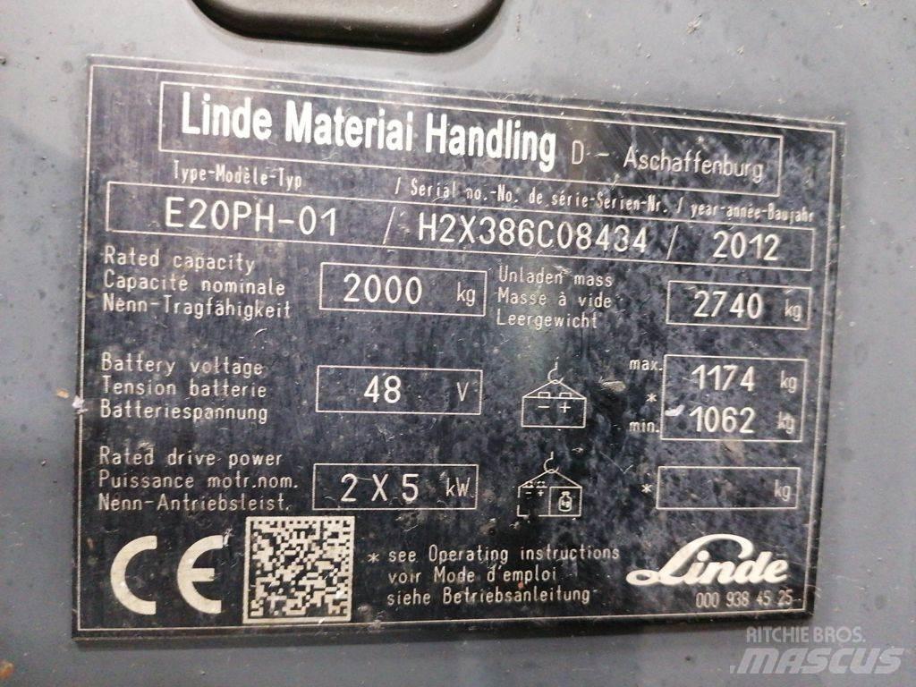 Linde E20PH-01 Carrelli elevatori elettrici