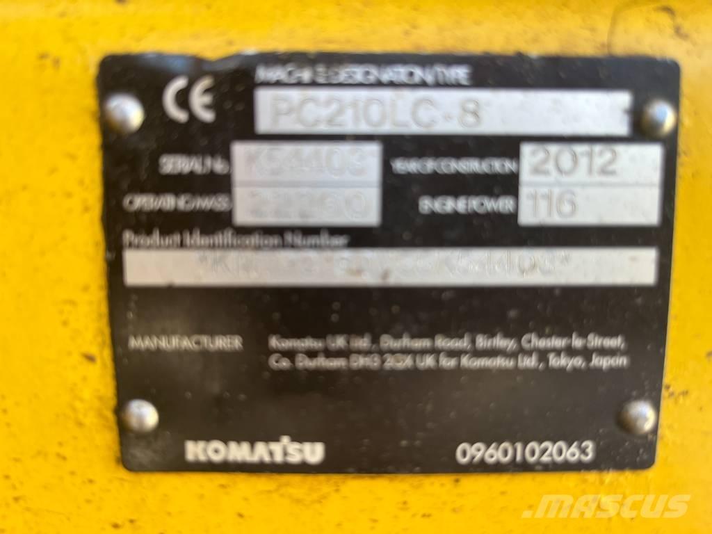 Komatsu PC 210 LC-8 Escavatori cingolati