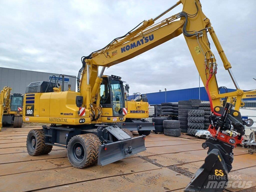 Komatsu PW180-11E0 Escavatori gommati