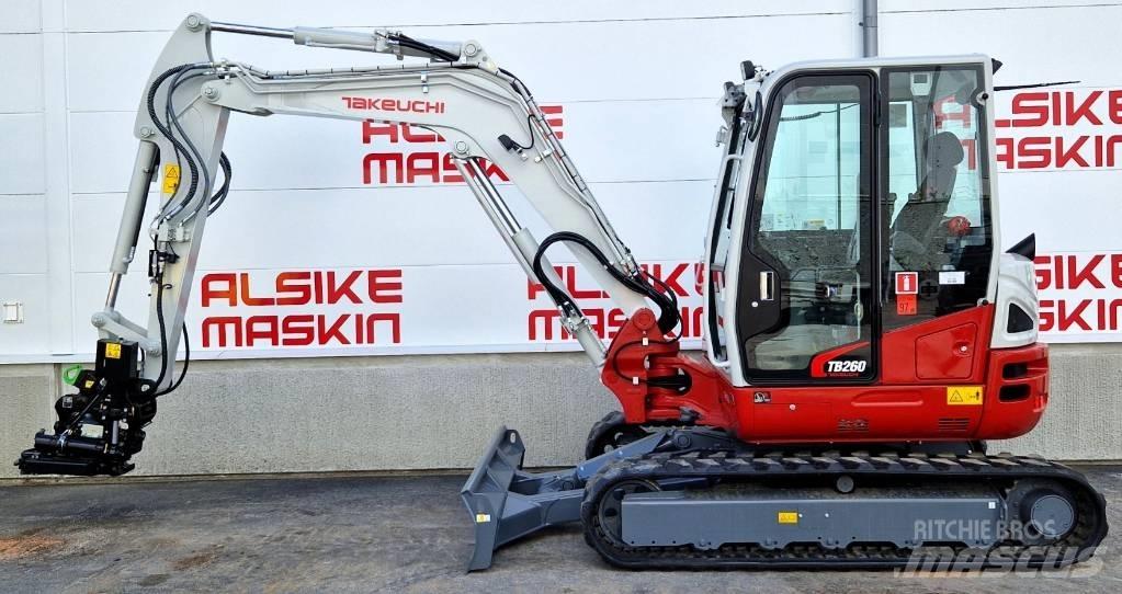 Takeuchi TB 260 Miniescavatori