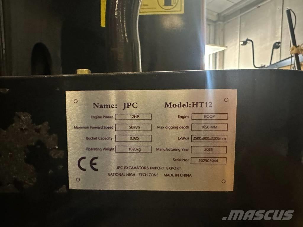 JPC HT 12 Miniescavatori