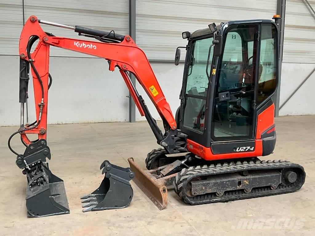 Kubota U 27-4 Miniescavatori