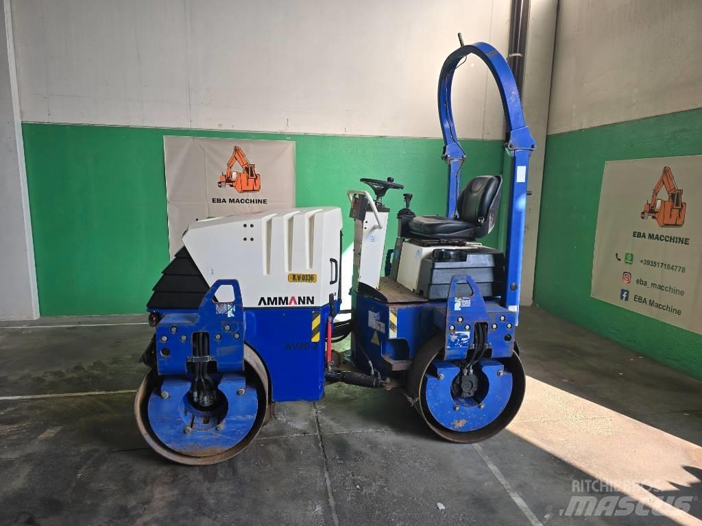 Ammann AV 40 Rulli a doppio tamburo