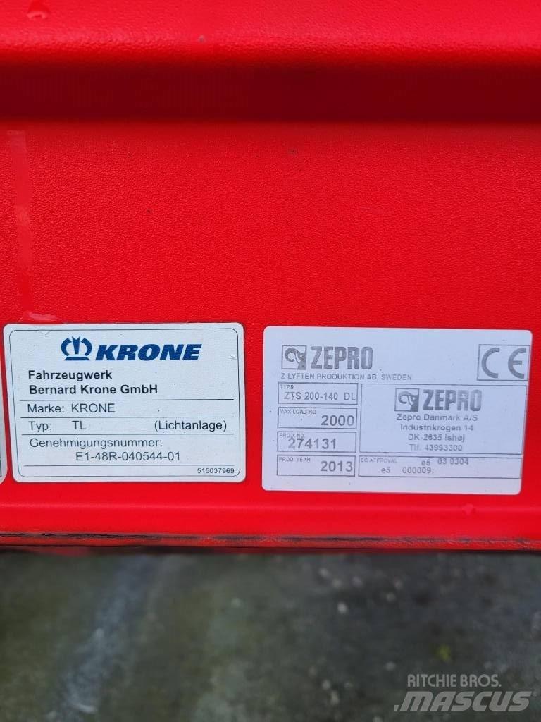 Krone SDP 27 Semirimorchi tautliner