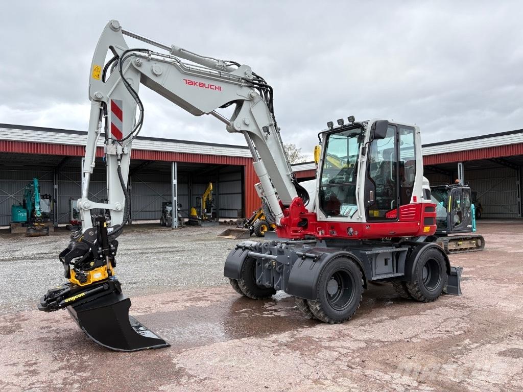 Takeuchi TB395W Escavatori gommati