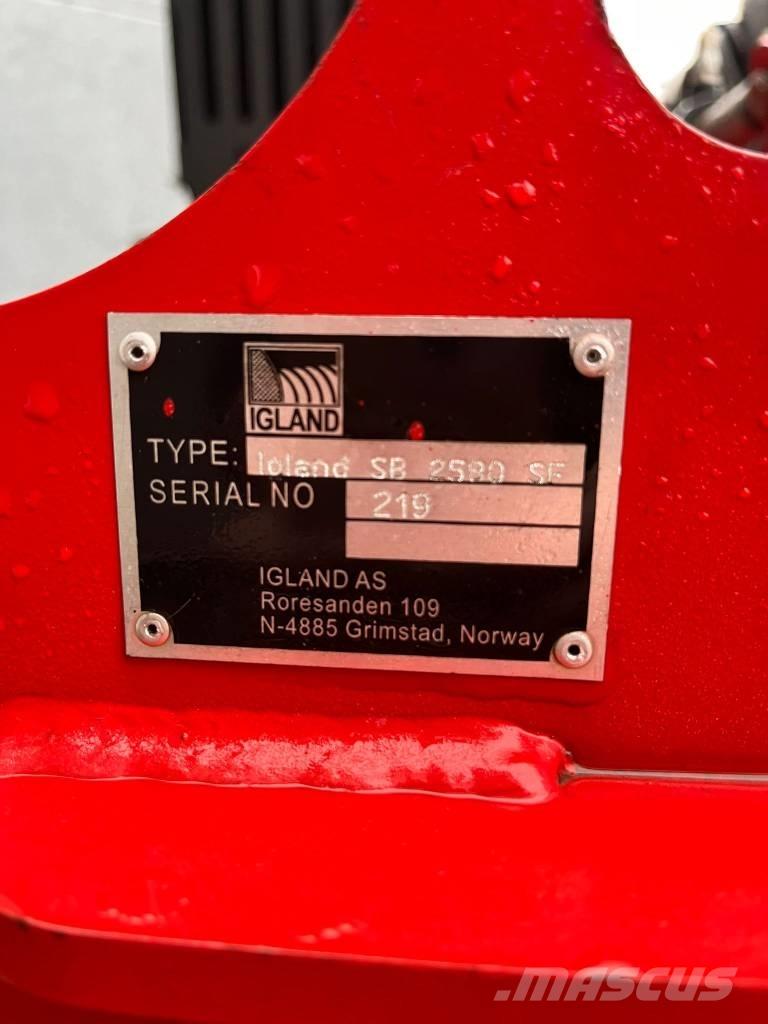 Igland SB 2580 Spazzaneve