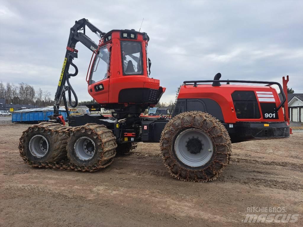 Komatsu 901 Abbattitrici, Disboscatrici