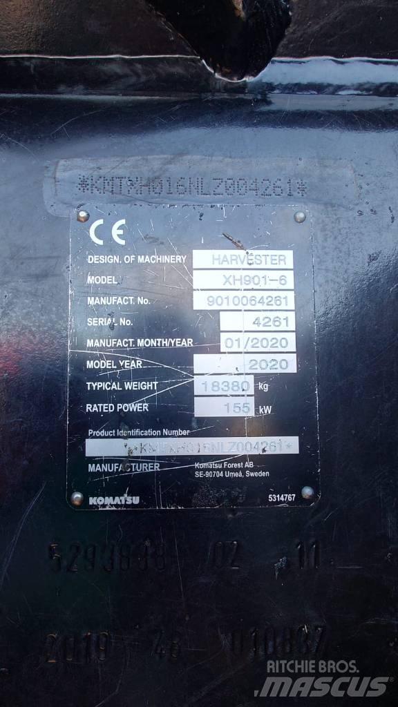 Komatsu 901 Abbattitrici, Disboscatrici