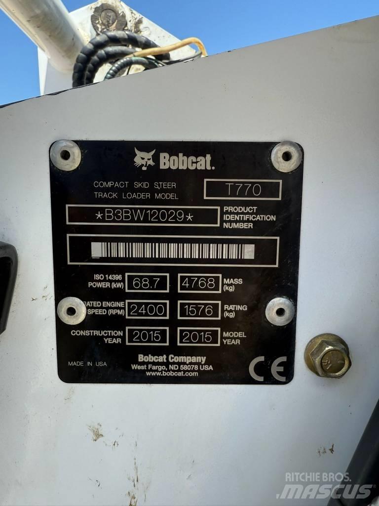 Bobcat T 770 Pale cingolate