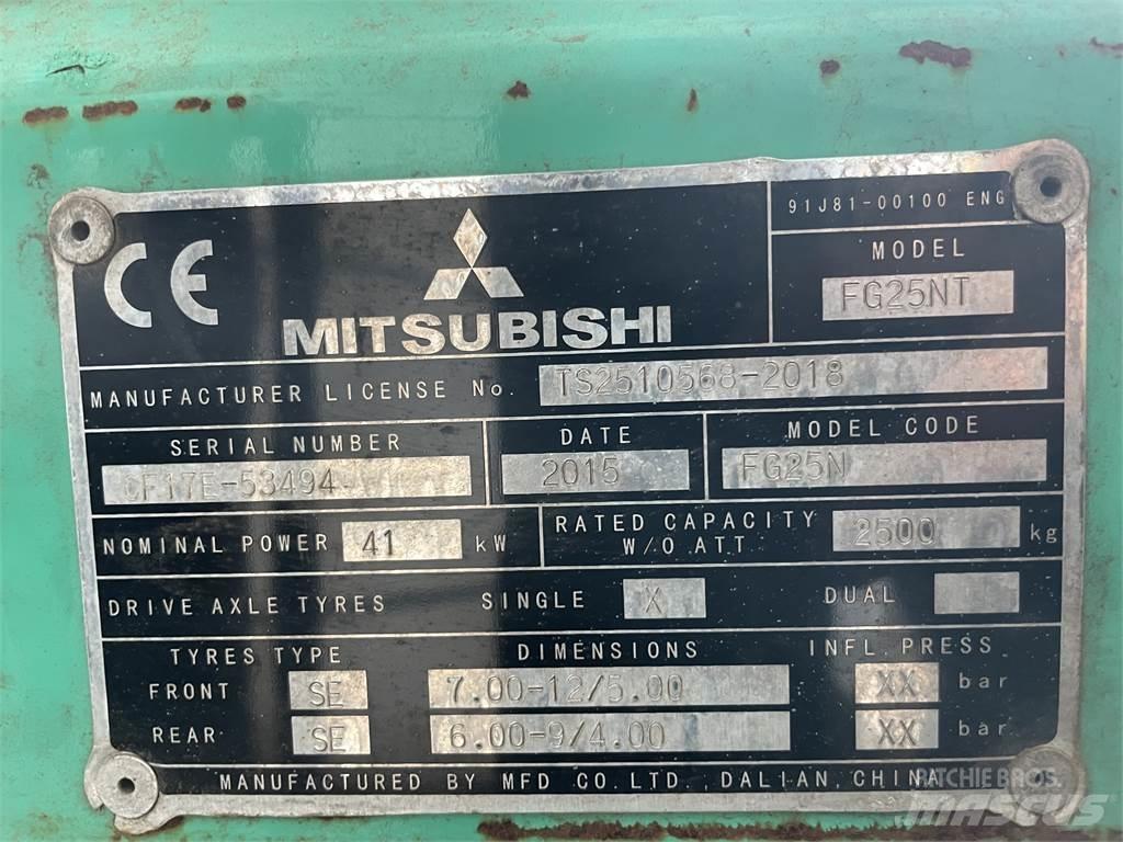 Mitsubishi FG25T Carrelli elevatori GPL