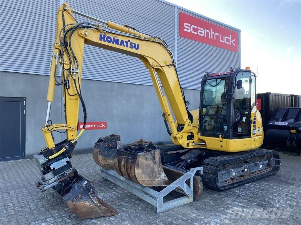 Komatsu PC80MR-5EO Escavatori gommati