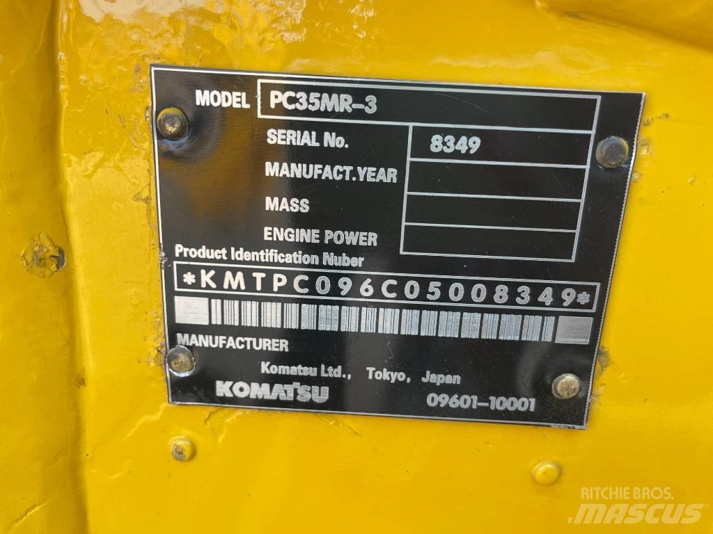 Komatsu PC 35 Miniescavatori