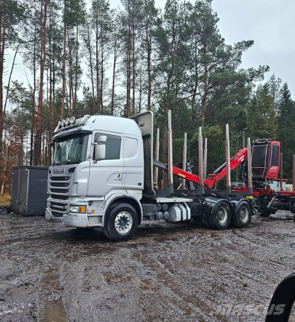 Scania R 730 Camion trasporto legname
