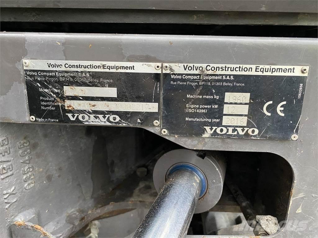 Volvo EC20D Escavatori gommati