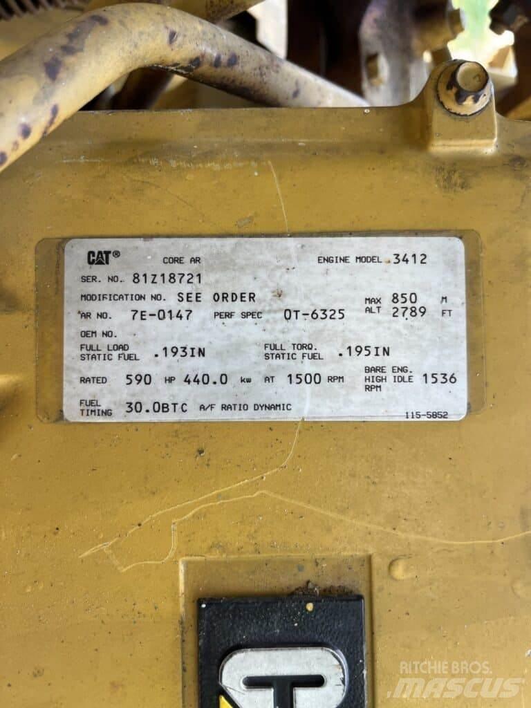 CAT 3412 Generatori diesel
