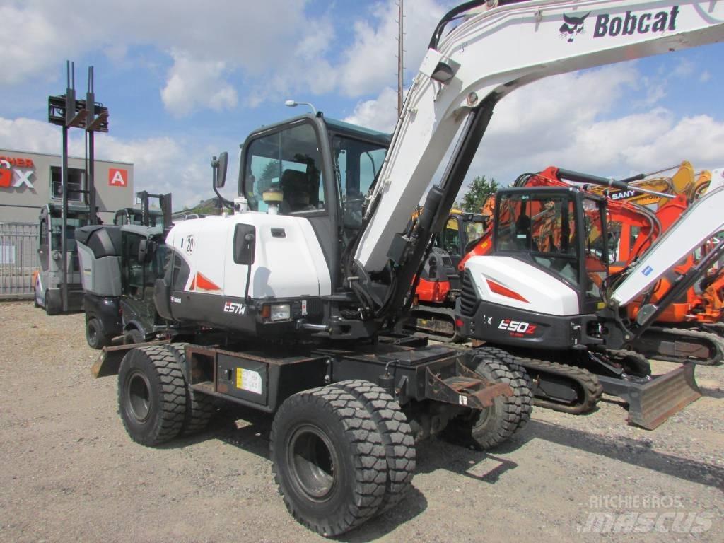 Bobcat E 57 W Escavatori gommati