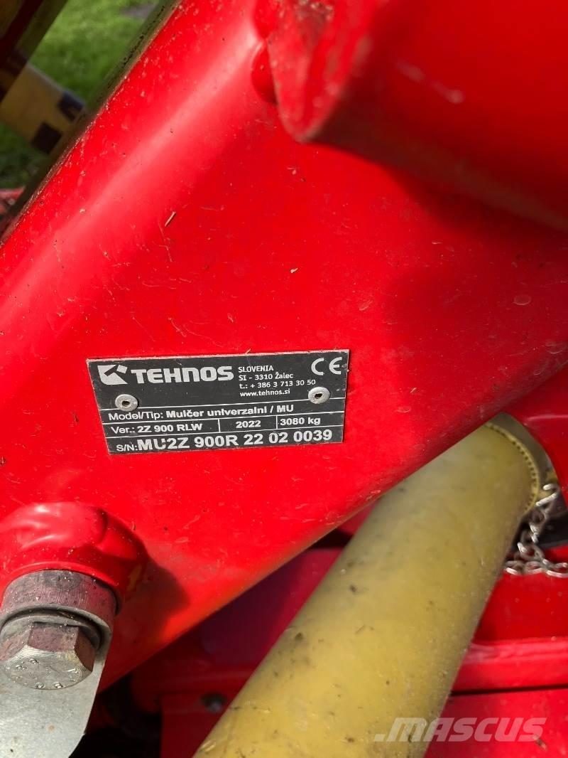 Tehnos MU2Z 900 Altri macchinari per falciare e trinciare