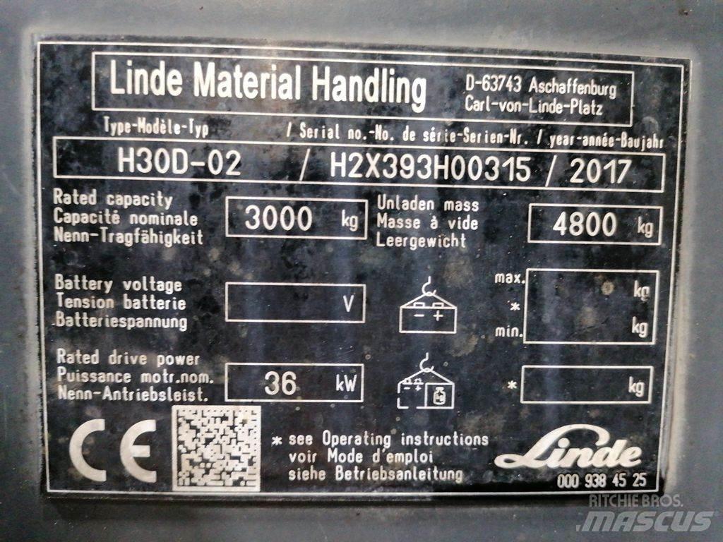 Linde H30D-02 Carrelli elevatori diesel