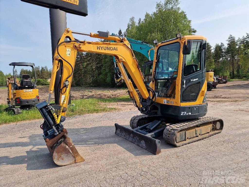 Hyundai Robex 27 Z-9 Miniescavatori