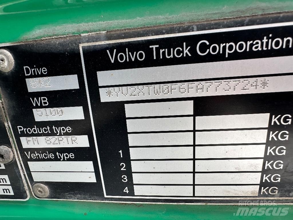 Volvo FM 420 8x2/4 Camion con gancio di sollevamento