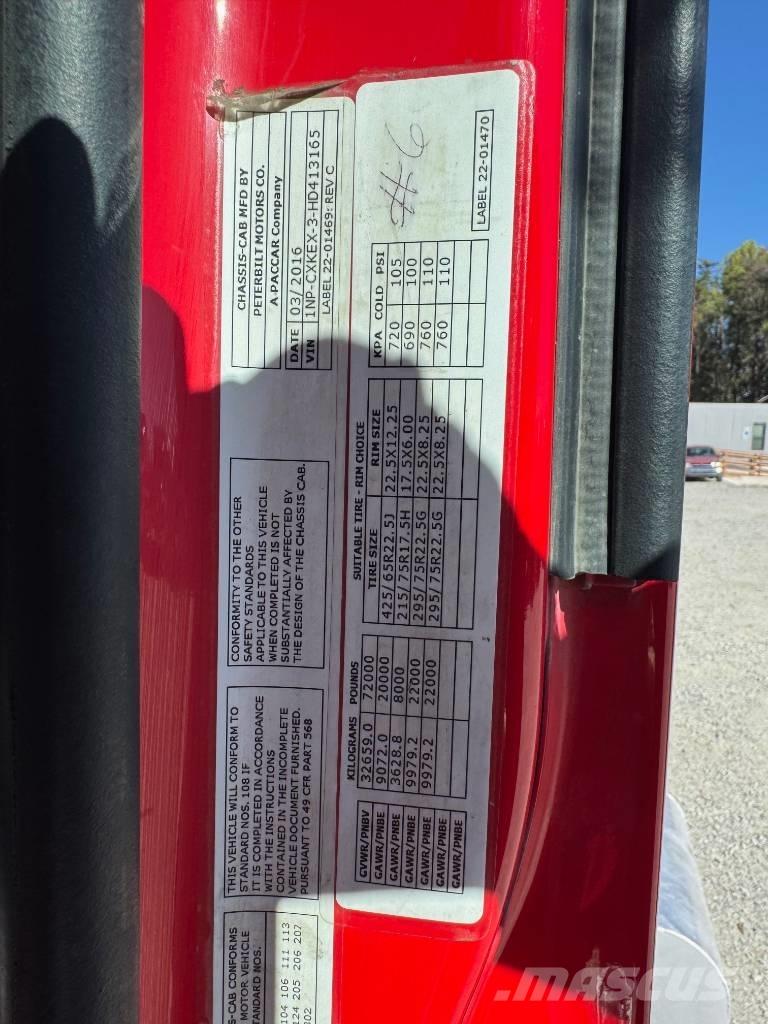 Peterbilt 567 Camion ribaltabili