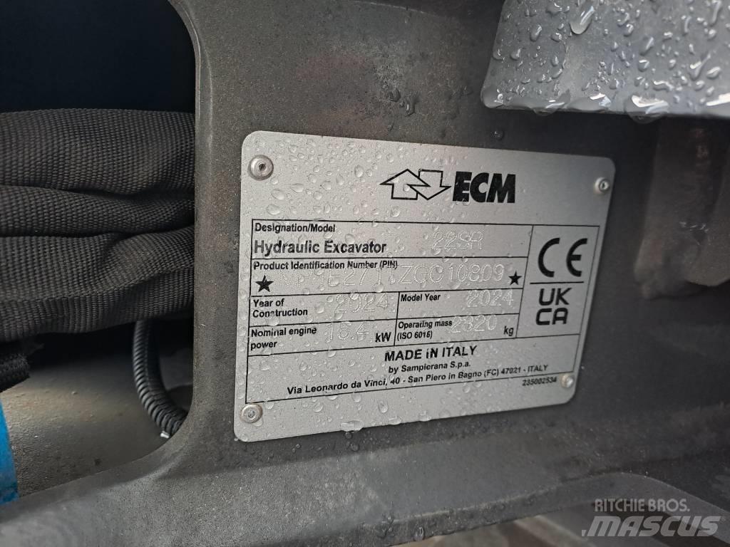 ECM 22 SR Miniescavatori